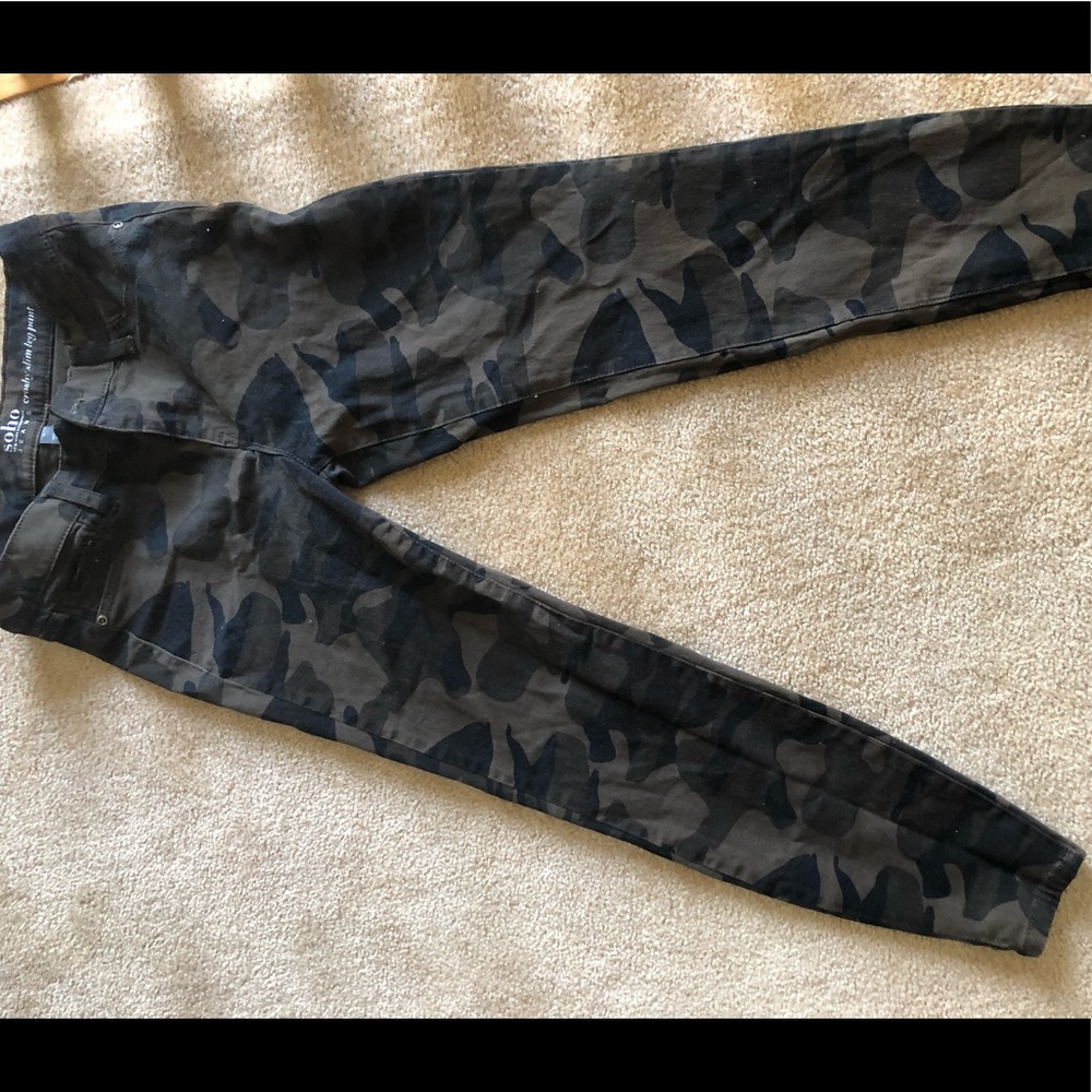 NY&C Soho line military fatigue pants